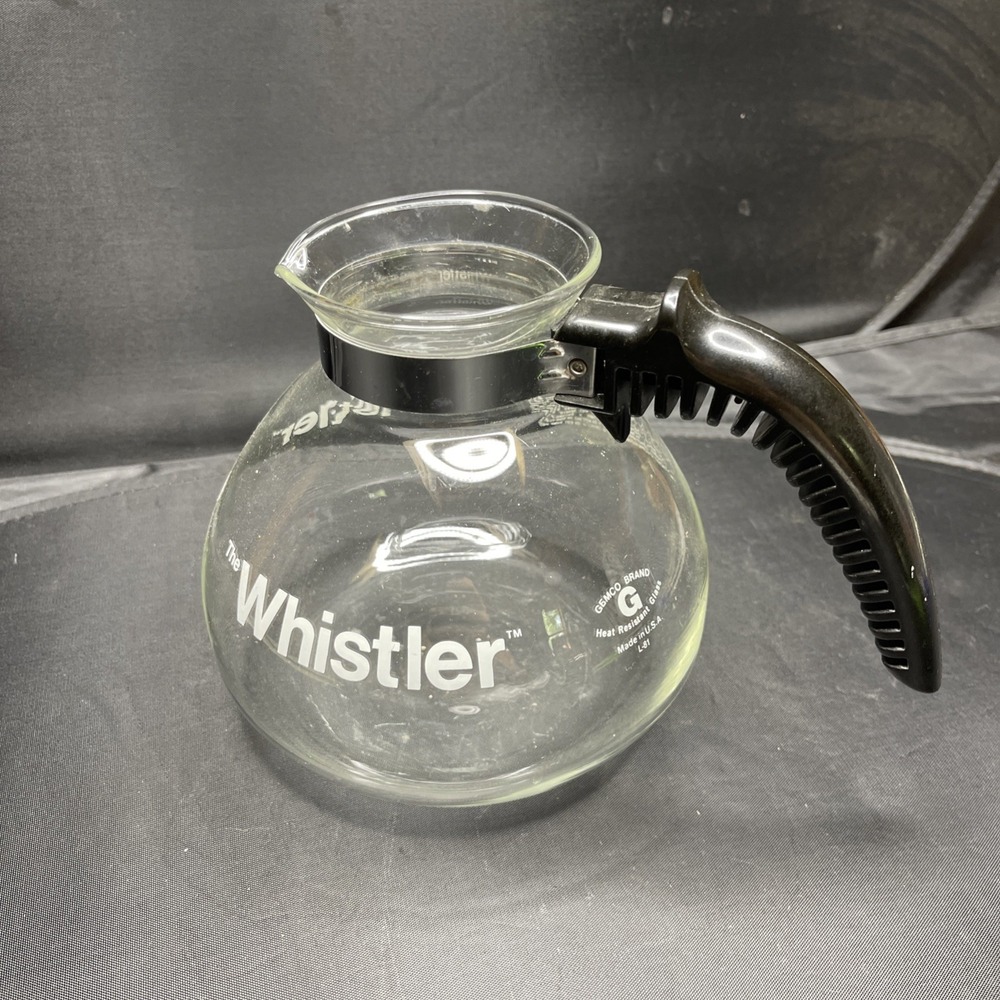 Vintage Gemco Whistler Coffee Pot Carafe Replacement Glass Decanter USA 8 Cup